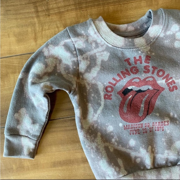 Rolling Stones Tie Dye Sweatshirt - Picture 1 of 9